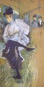 Henri  Toulouse-Lautrec Jane Avril Dancing (mk06) USA oil painting artist